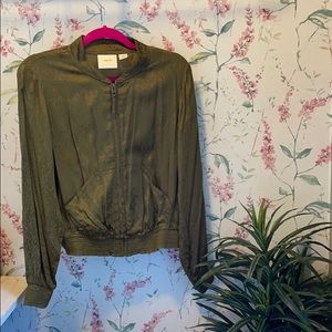 Maeve by Anthropologie green jacket
